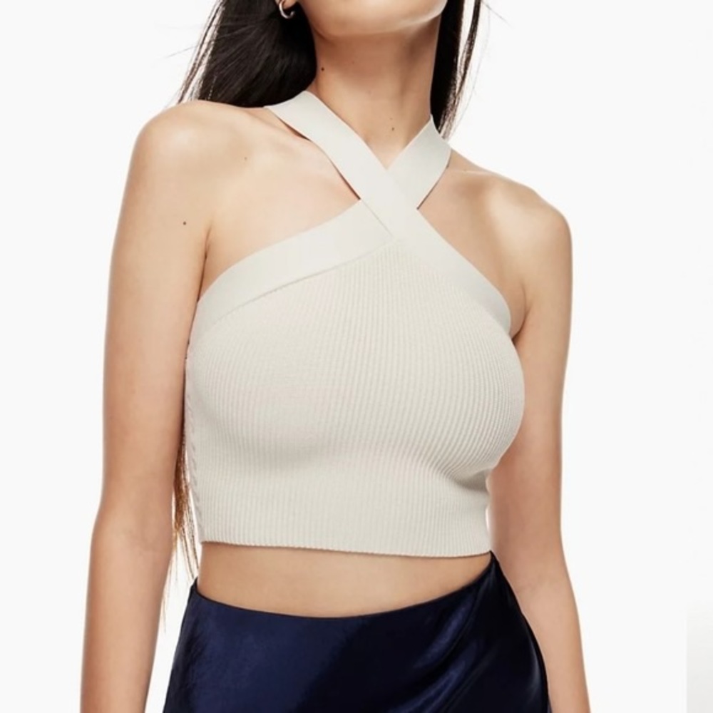 ARITZIA halter crop top